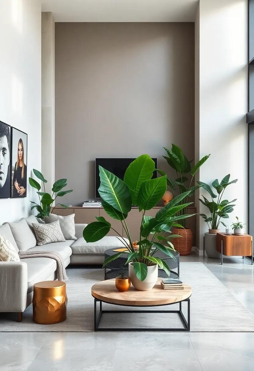 natural Art: Using leafy Plants as ‌Living sculptures in Your Space