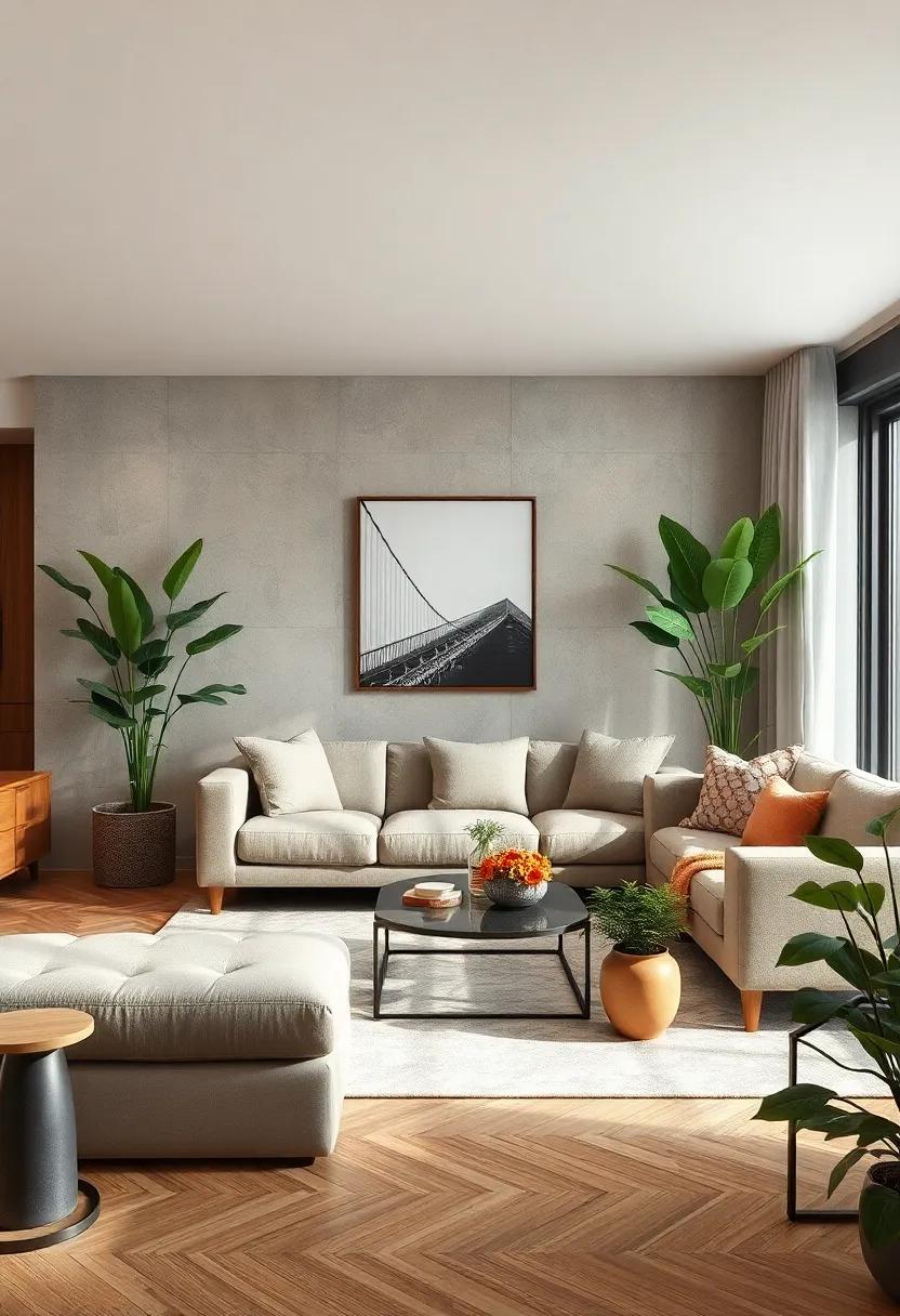 Natural Elements: incorporating‌ Wood ‍and Stone with Leafy Decor