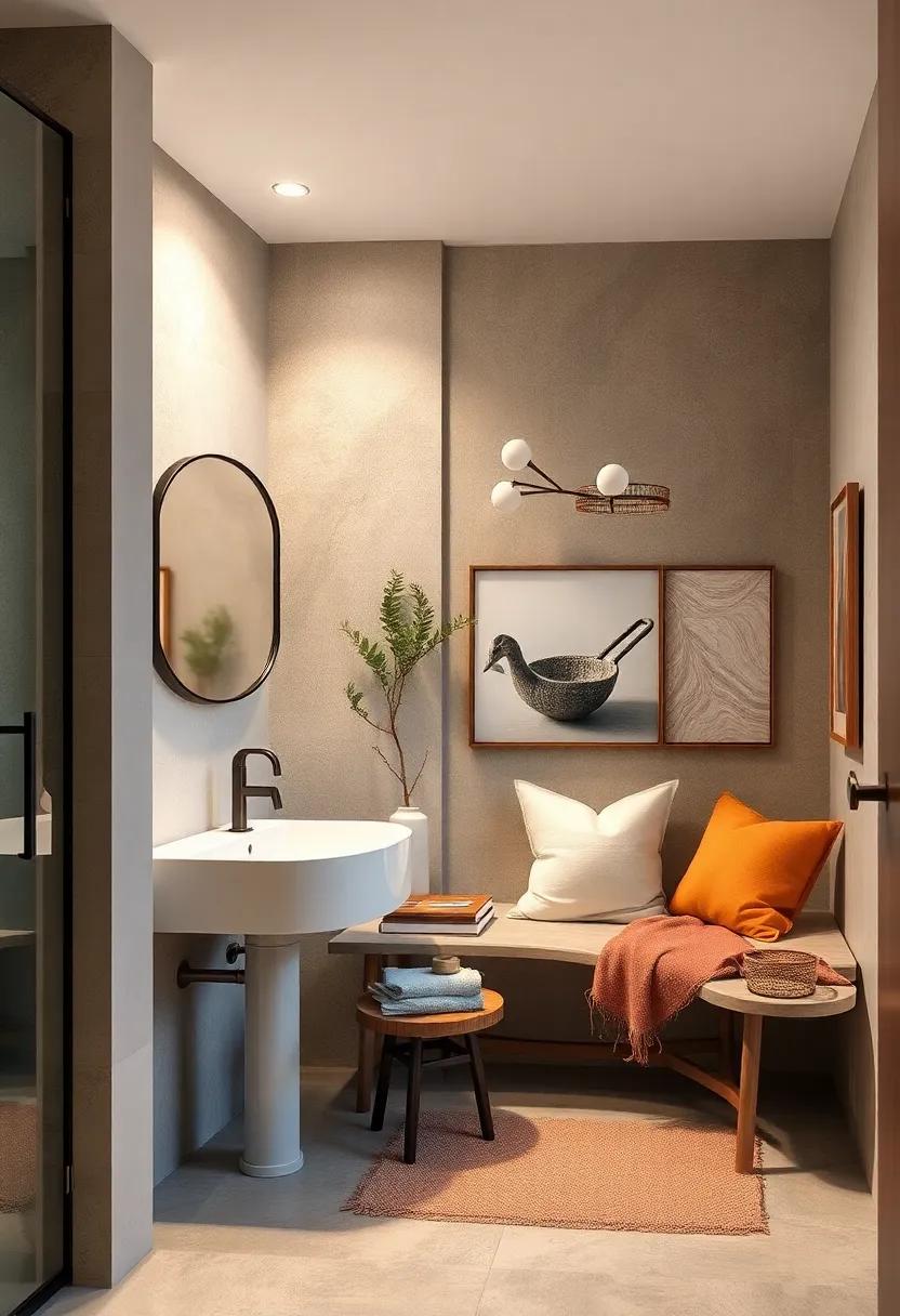 Create a Cozy ‍Nook: Designate a corner with a small bench, cushions, and art books to create a relaxing ​retreat for unwinding ⁤and inspiration