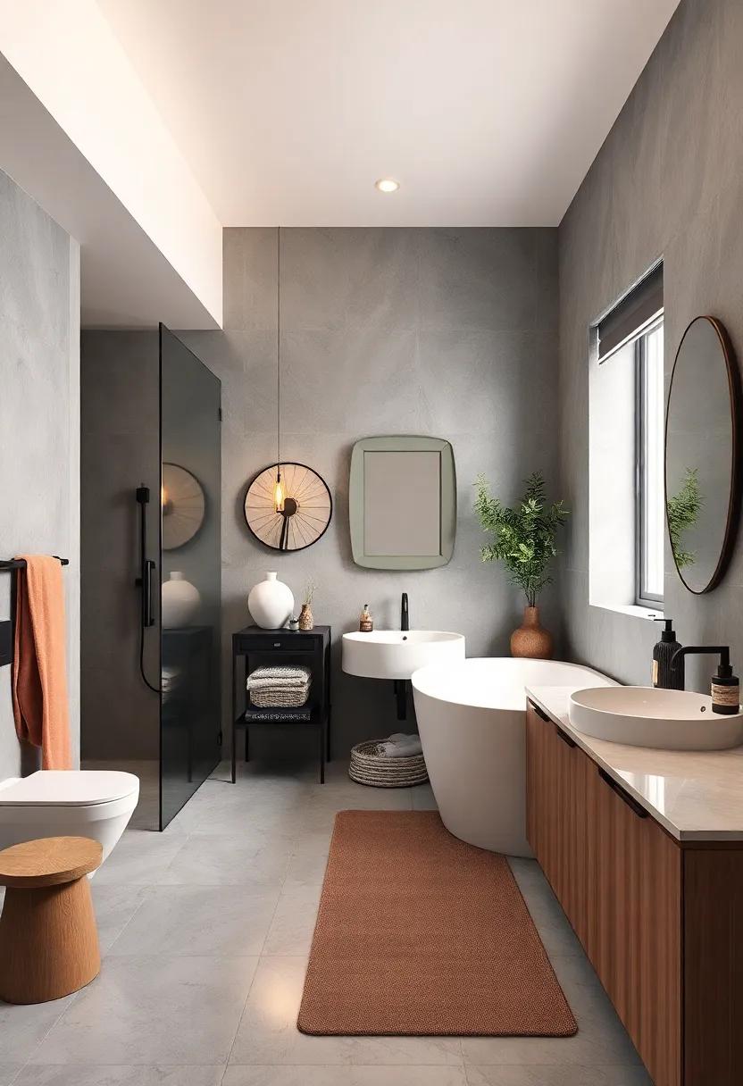 embrace a Monochrome Palette: Using varying ​shades of a single color can​ create a sophisticated and cohesive look in your bathroom