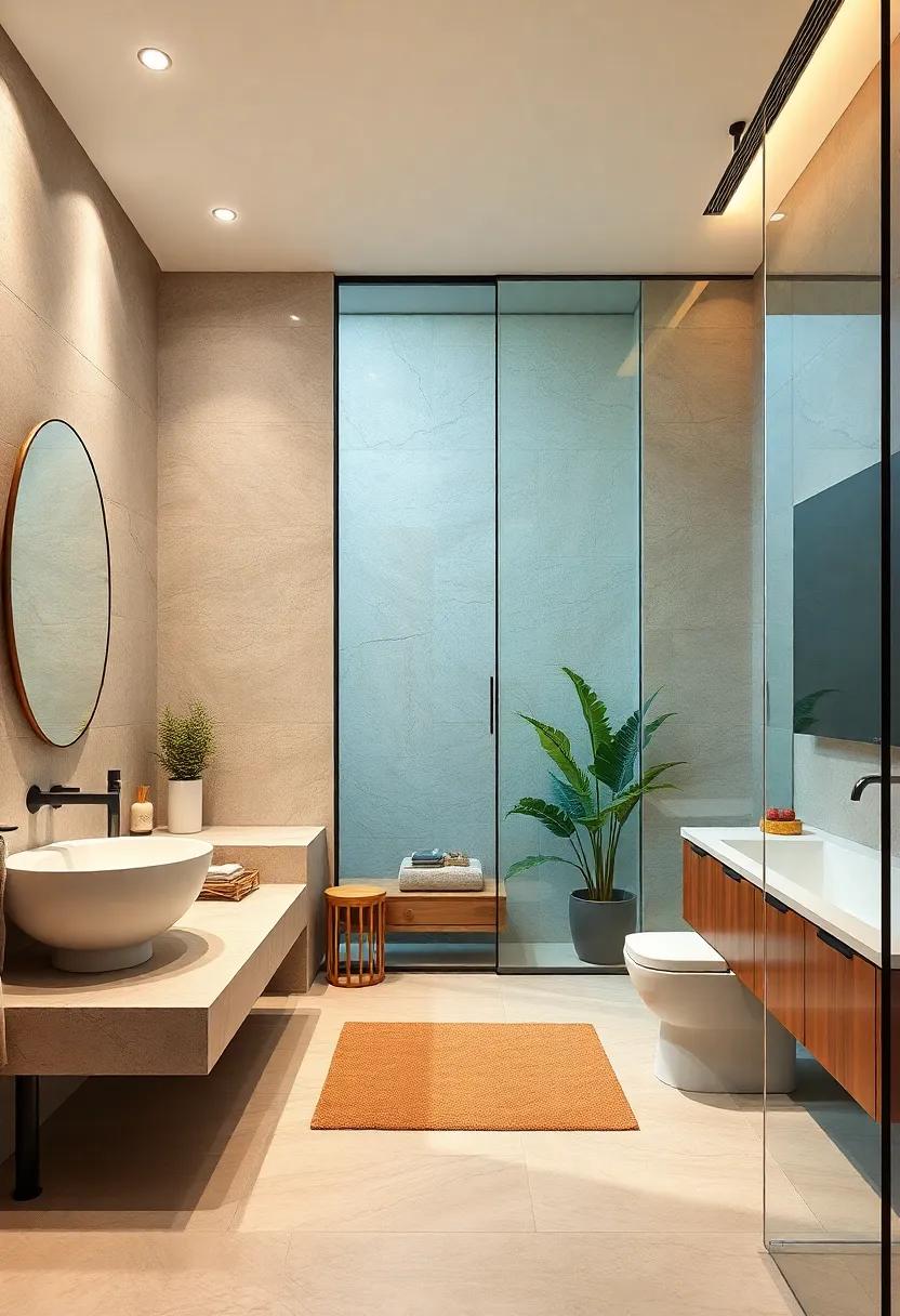 Explore Transparent Elements: Use glass ⁤walls or ‍partitions for ‌a modern touch that maximizes⁣ light and openness