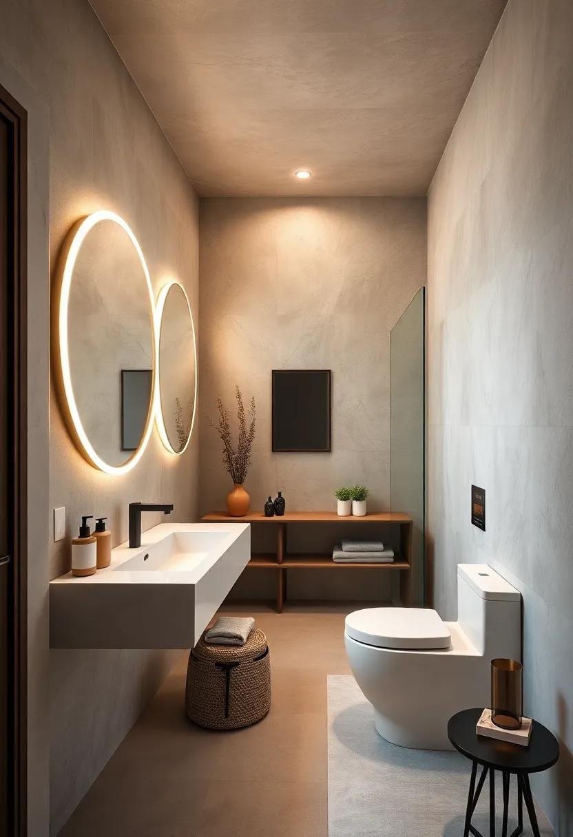 Use Mirrors Creatively: Hang mirrors of different shapes and sizes for a dynamic look⁤ while also making the space feel larger