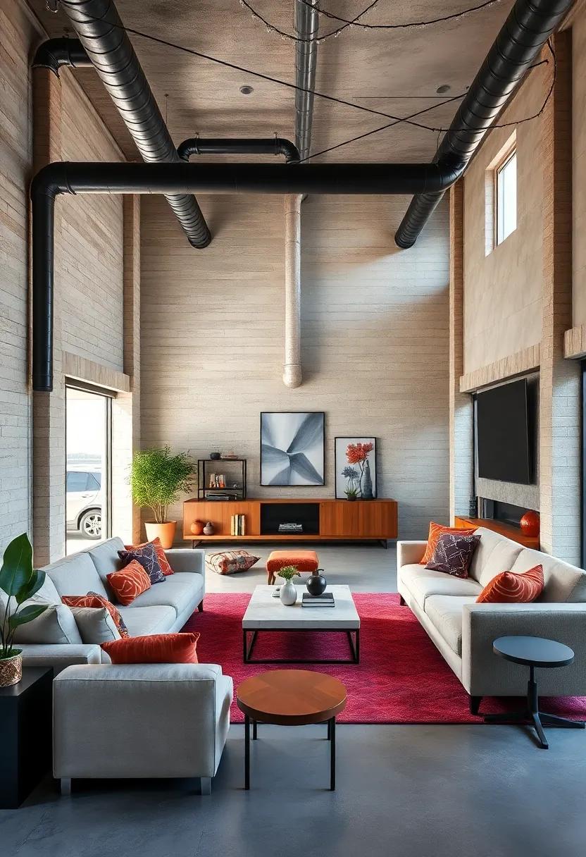 Exploring Floor Plans That Showcase Exposed Pipes Effectively