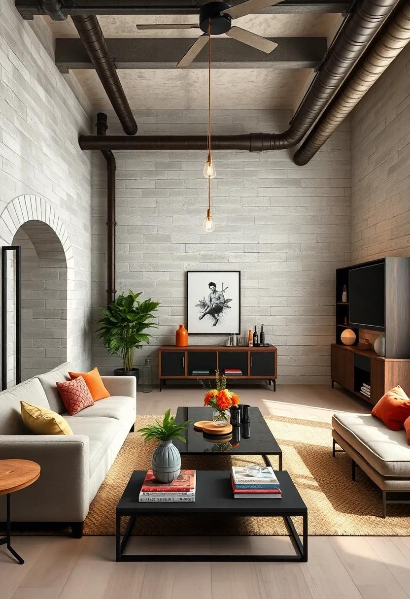 Wall ‍Treatments That Enhance the Industrial Vibe