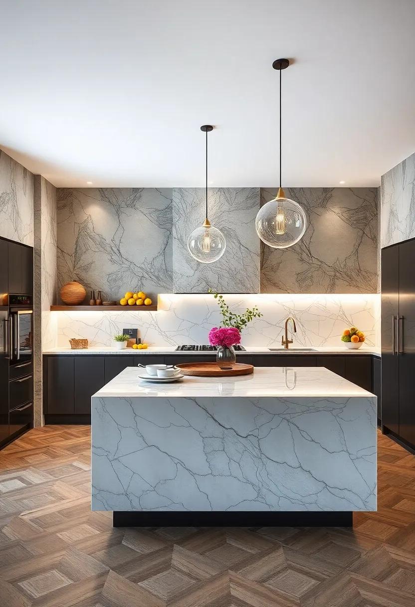 Artistic Backs: Add a ⁣unique twist with islands that feature artistic backs, transforming the⁢ kitchen into ⁣a showcase⁣ of creative expression