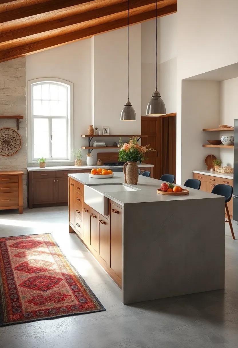 Farmhouse Sink Feature: combine rustic charm and luxury with‍ an ⁢island incorporating a farmhouse sink, ideal for both cooking⁢ and entertaining