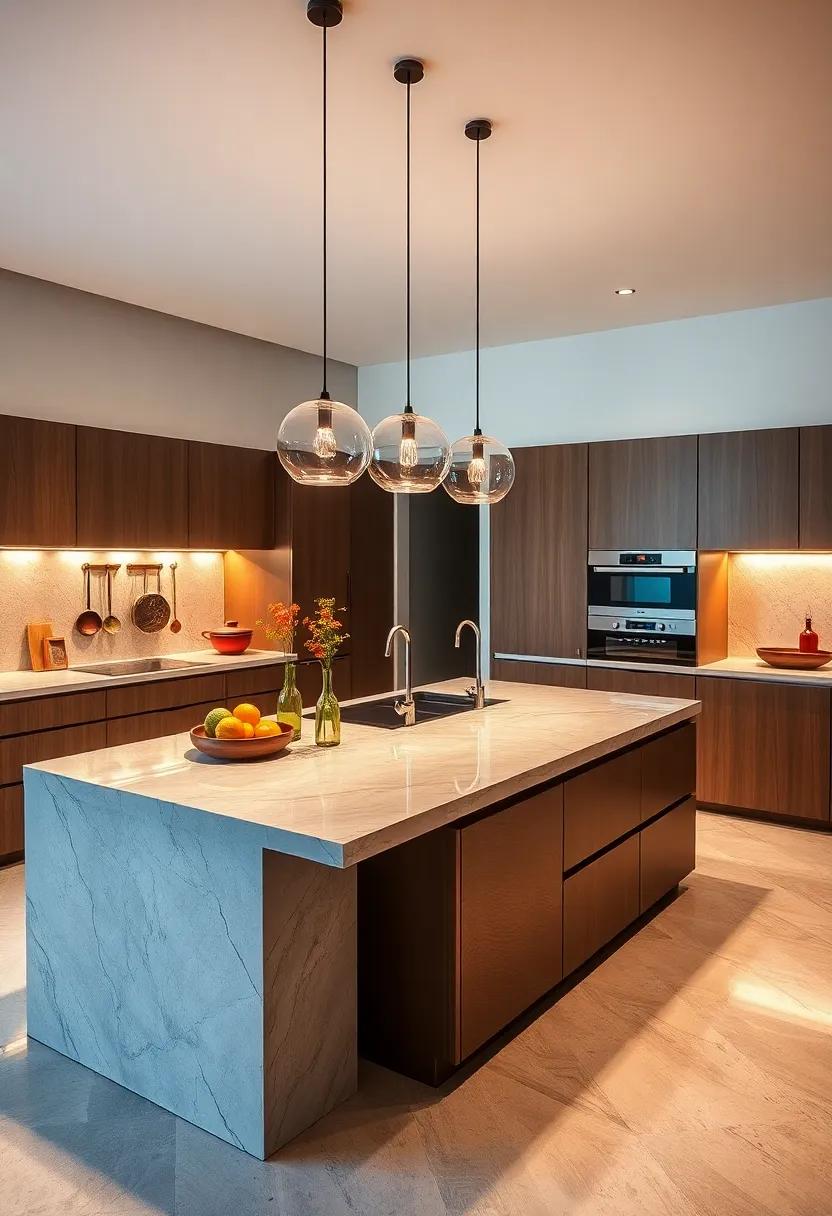 Luxe Appliances integrated: Go for an ultra-modern touch with an island that incorporates smart appliances ⁣seamlessly,⁣ elevating​ your⁢ cooking experience