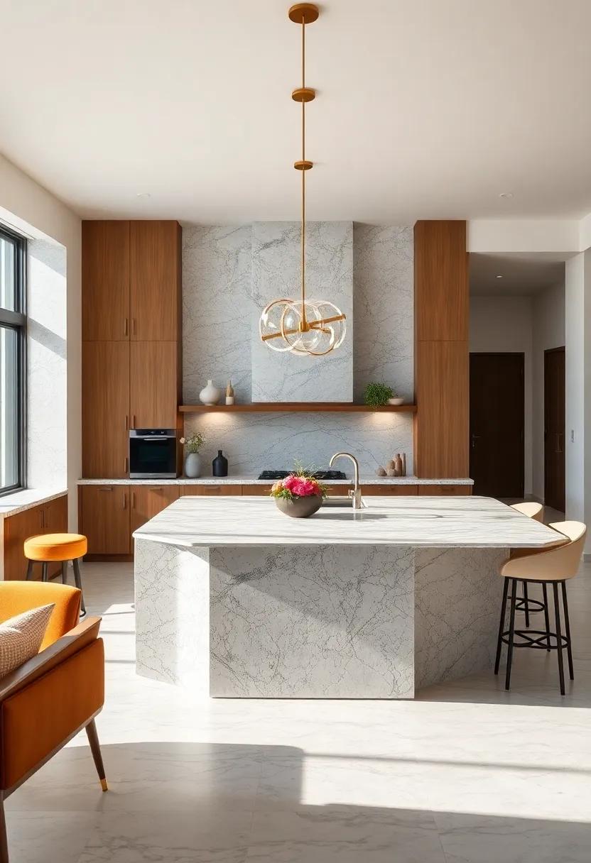 Mottled​ Stone Surfaces:​ Explore islands with‌ stunning quartzite or granite​ surfaces, showcasing nature's ⁢artistry with unique patterns and ‌colors