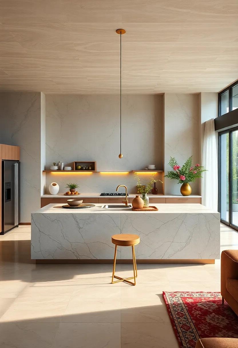 Multi-Purpose Functionality: embrace versatility with an island that serves as a cooking station,⁣ prep area, and casual dining‍ spot all in one