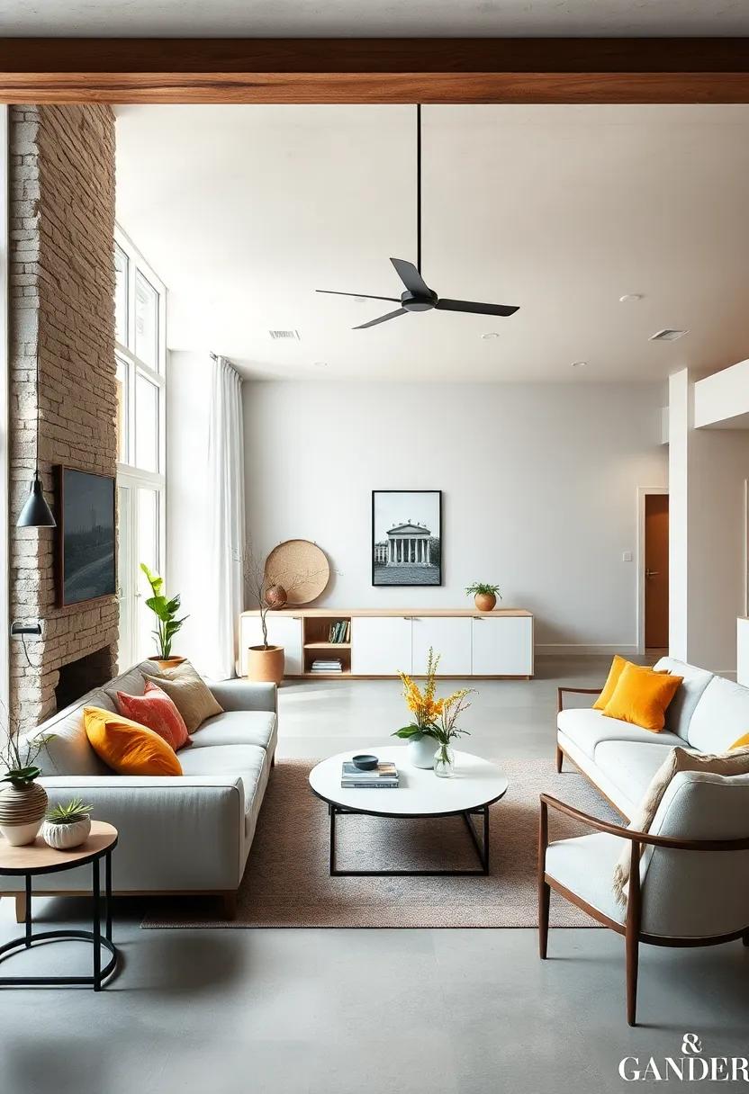 Minimalist Approach: Less is more in this minimalist design, where simplicity reigns supreme and every piece of furniture serves a unique purpose