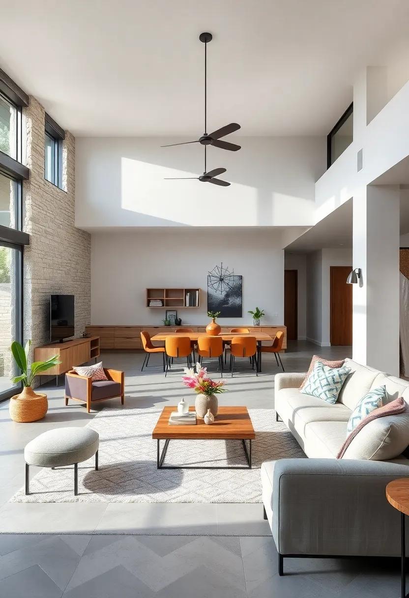 Open Concept Wonder: Discover the beauty of an open layout where the living room seamlessly connects with the dining area, enhancing both functionality and social interaction