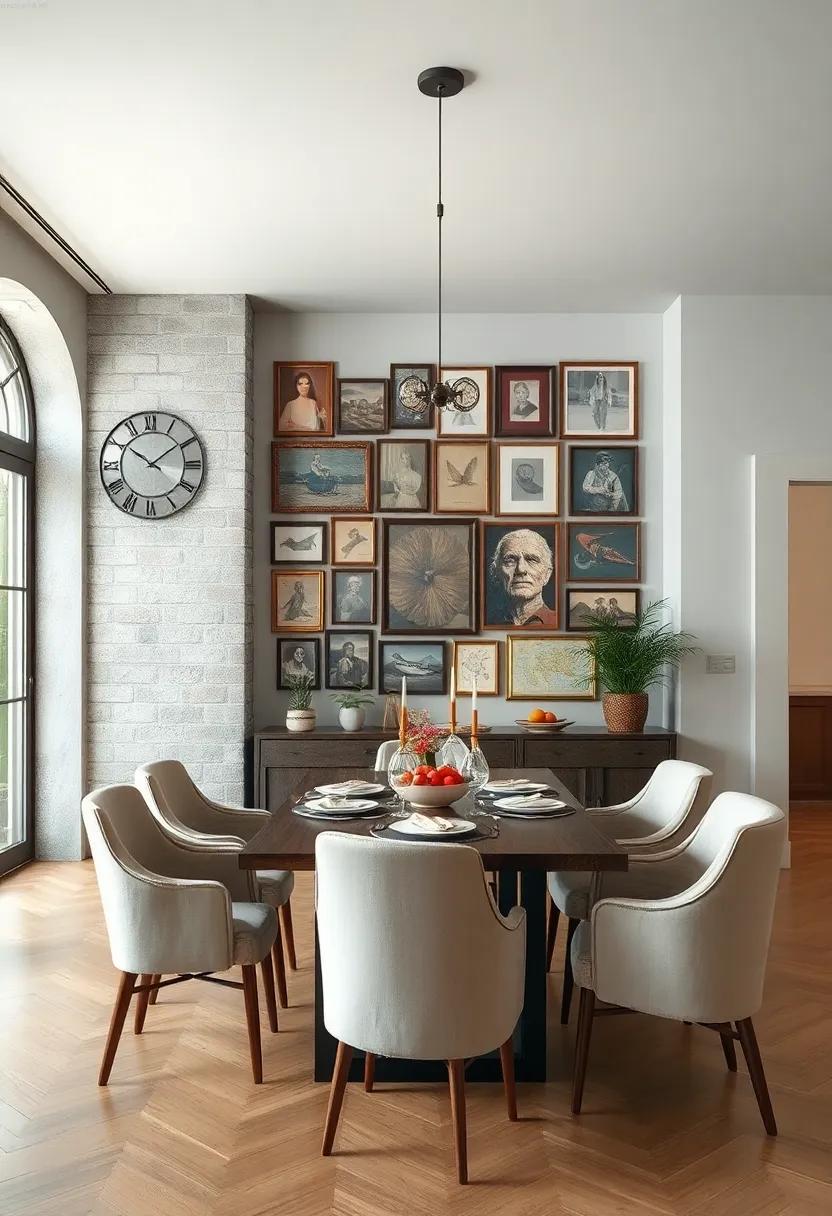 Creating a Vintage-Inspired gallery Wall to Enrich Your Dining Area