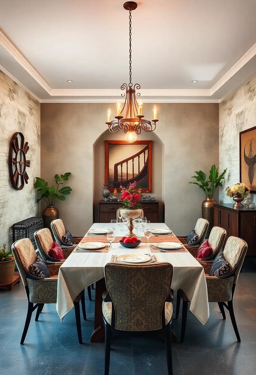 Layering Textures and Fabrics for a Cozy Yet Elegant Dining Room