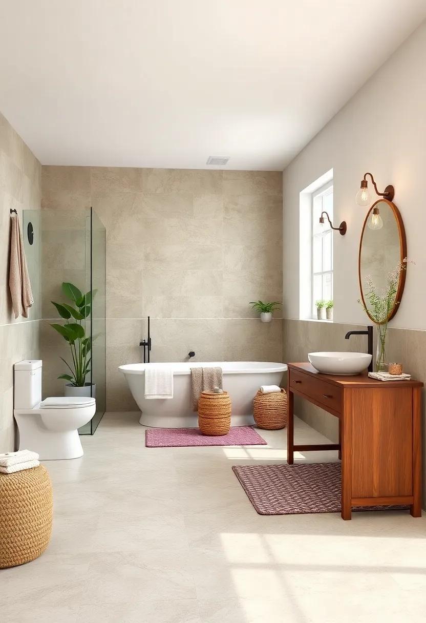 Charming Farmhouse Bathroom Floor Ideas: Enhance Your Space with Rustic Elegance