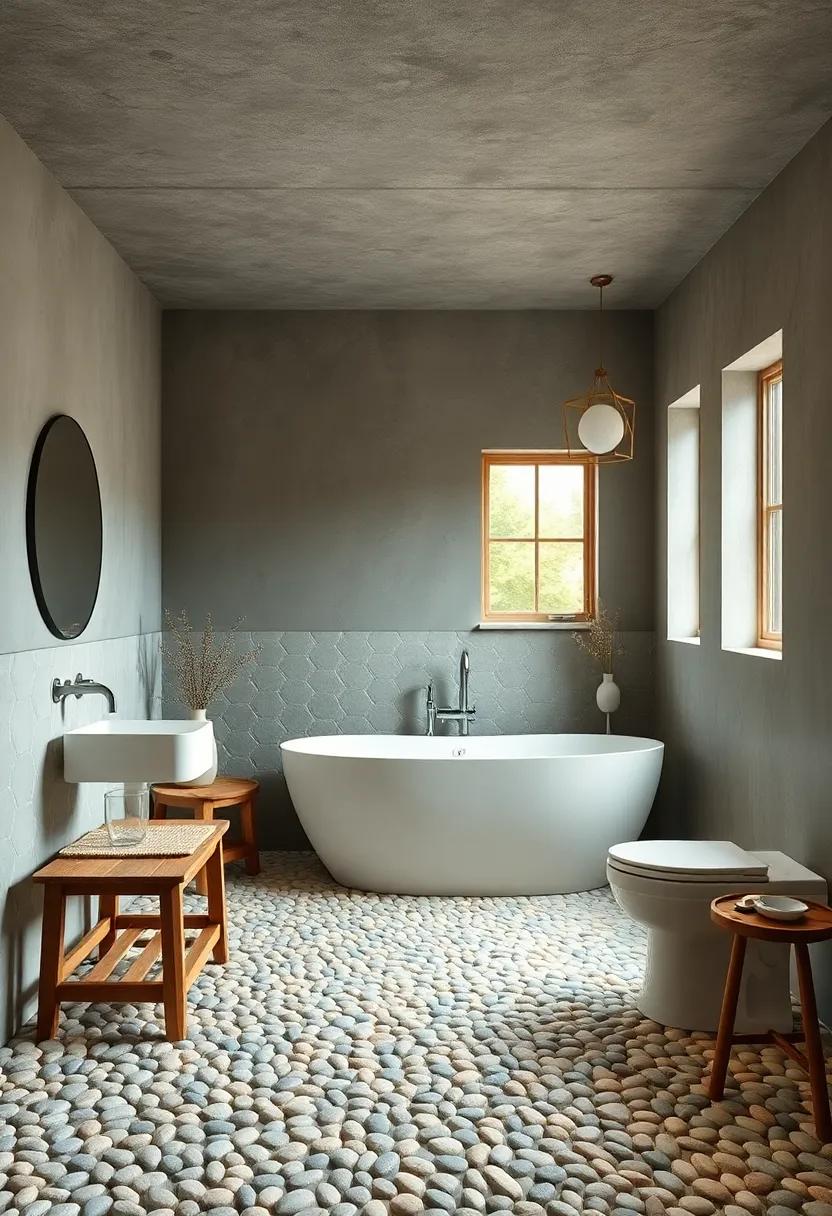 Pebble Stone Details: Adding Nature's Touch to Your Farmhouse Oasis