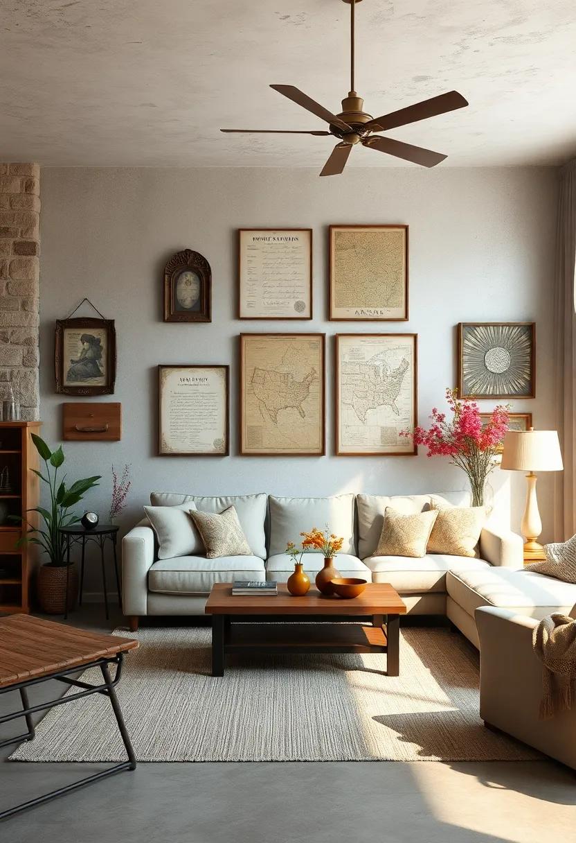 Family Heirlooms: Hang‌ family heirlooms, like letters or old maps, bringing a personal⁢ history to‍ your living room decor