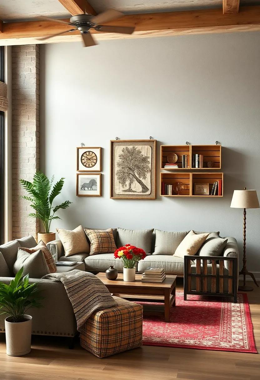 Antique Crates: Stack or hang antique⁢ crates on the wall as a unique ‌shelving solution for books and decor items