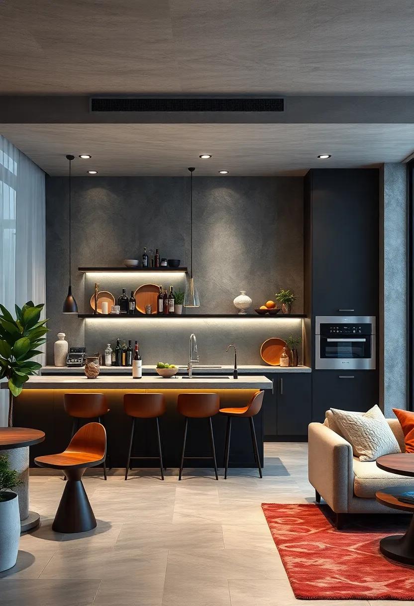 Minimalist⁤ Design: embrace minimalism with clean lines and a clutter-free approach⁢ that showcases‍ the bar’s elegance