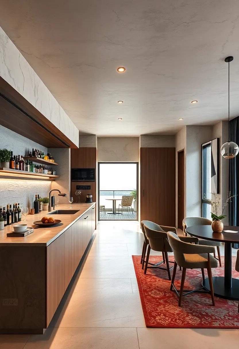 Sound System: A discreetly integrated‍ sound system ⁤can‌ set ⁤the perfect ambiance for ​any gathering at your bar