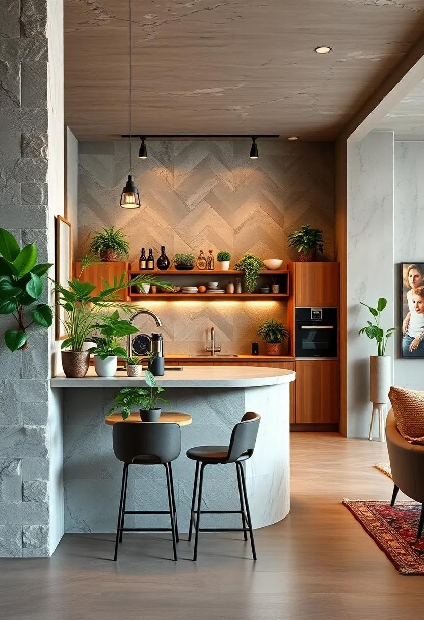 A Splash of‍ Greenery: Introduce‌ low-maintenance houseplants or herbs that ⁤enhance air ‍quality and add⁣ a natural ⁤touch