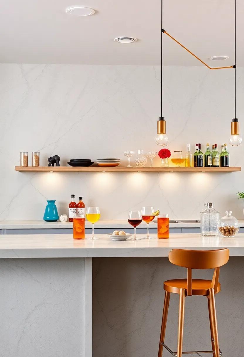 Unique⁤ Glassware: Collect an assortment of chic ‌glassware that ⁣dazzles guests and enhances your drink presentation