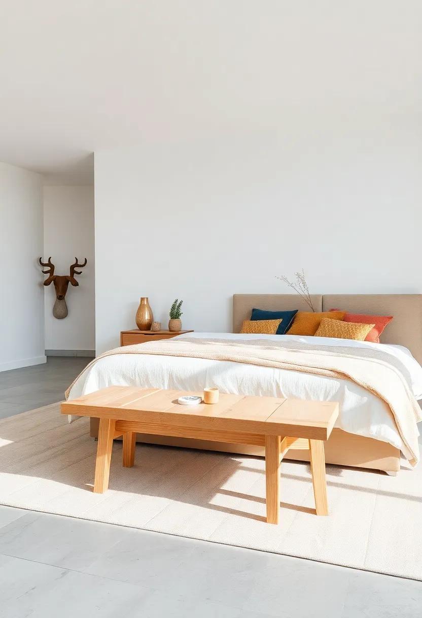 Scandinavian Simplicity: A ⁣light ​wood bench with a Nordic-inspired design that emphasizes clean lines and a⁣ calm, minimalist atmosphere