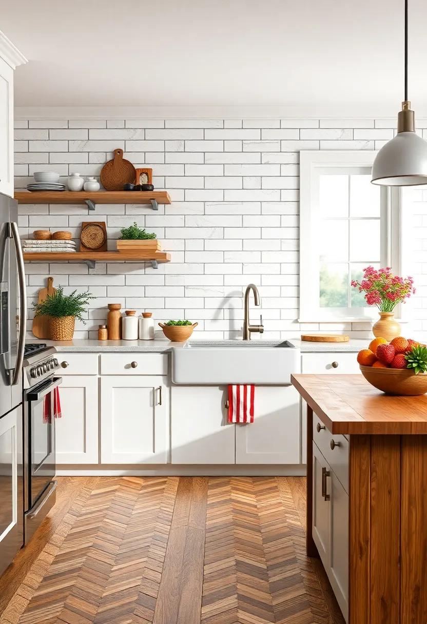 Pattern Play: Explore the creative potential of herringbone patterns with ⁢your subway tiles to bring visual interest and texture to your kitchen walls
