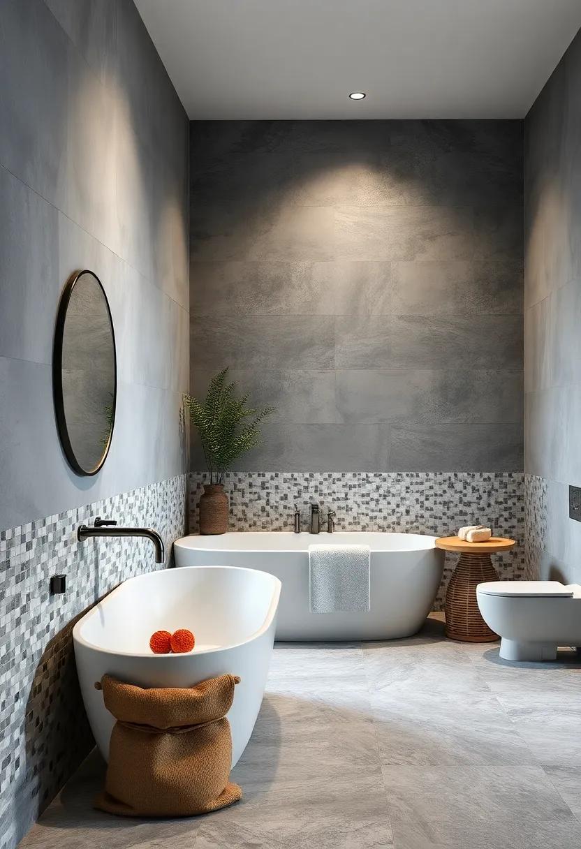 Mosaic Magic: Tile your floor or backsplash with ⁢intricate ‌mosaics that complement gray hues for a touch of artistry ⁢and elegance