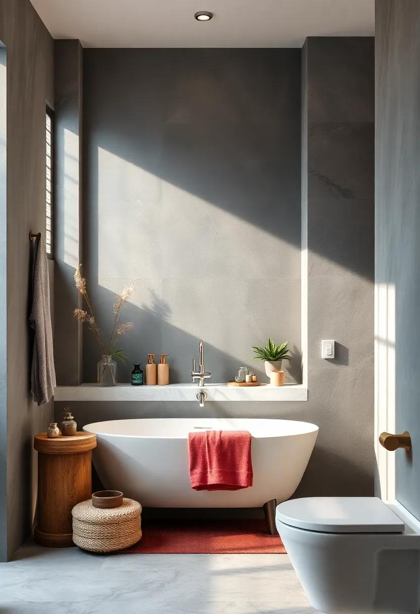 Soft Lighting: Use warm, soft lighting to enhance the ⁤tranquility of gray walls, helping to create an ‍oasis of calm in your bathroom