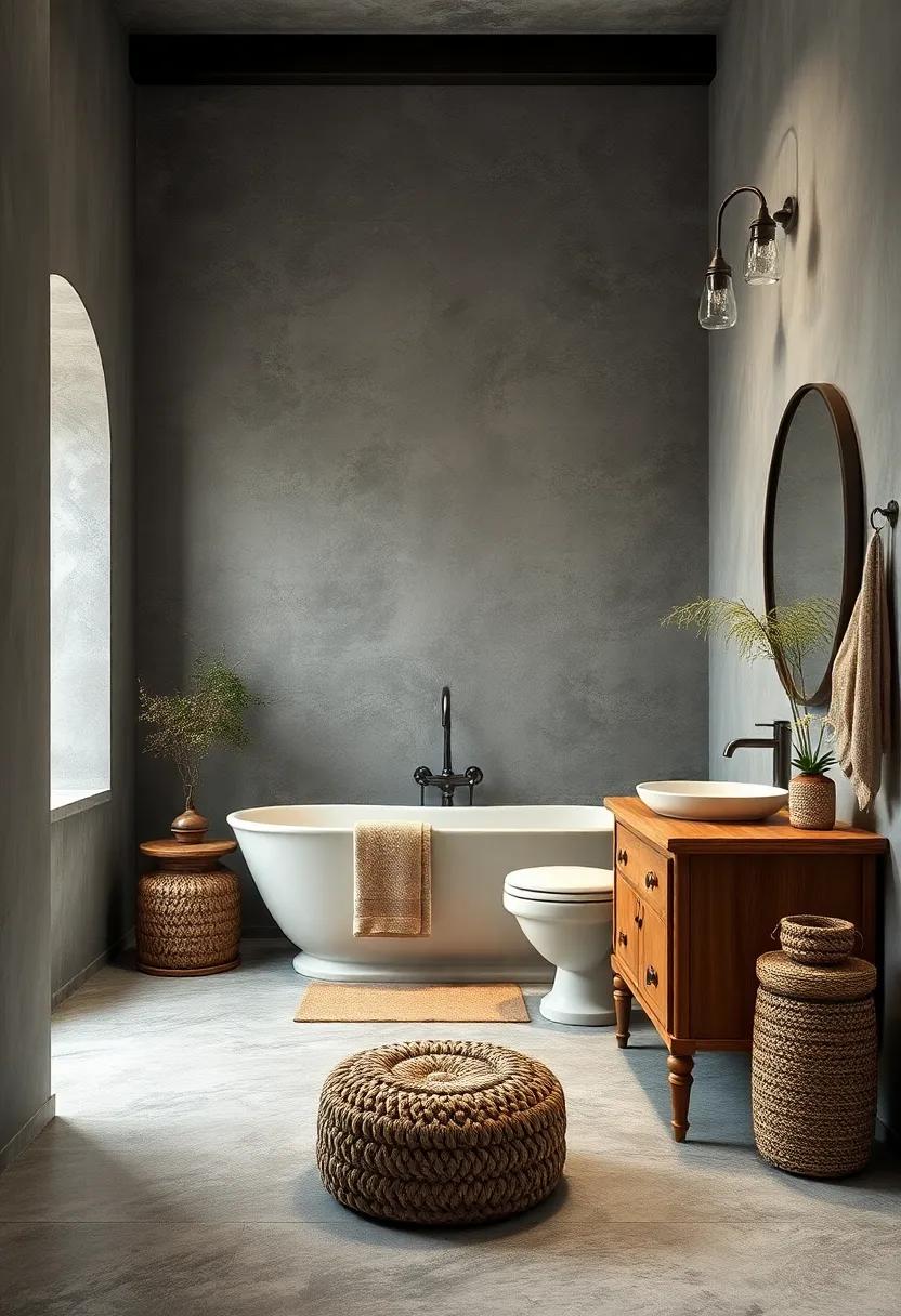 Vintage Elegance: ⁣Incorporate vintage fixtures and distressed furniture against gray walls for a charming, old-world ⁢ambiance