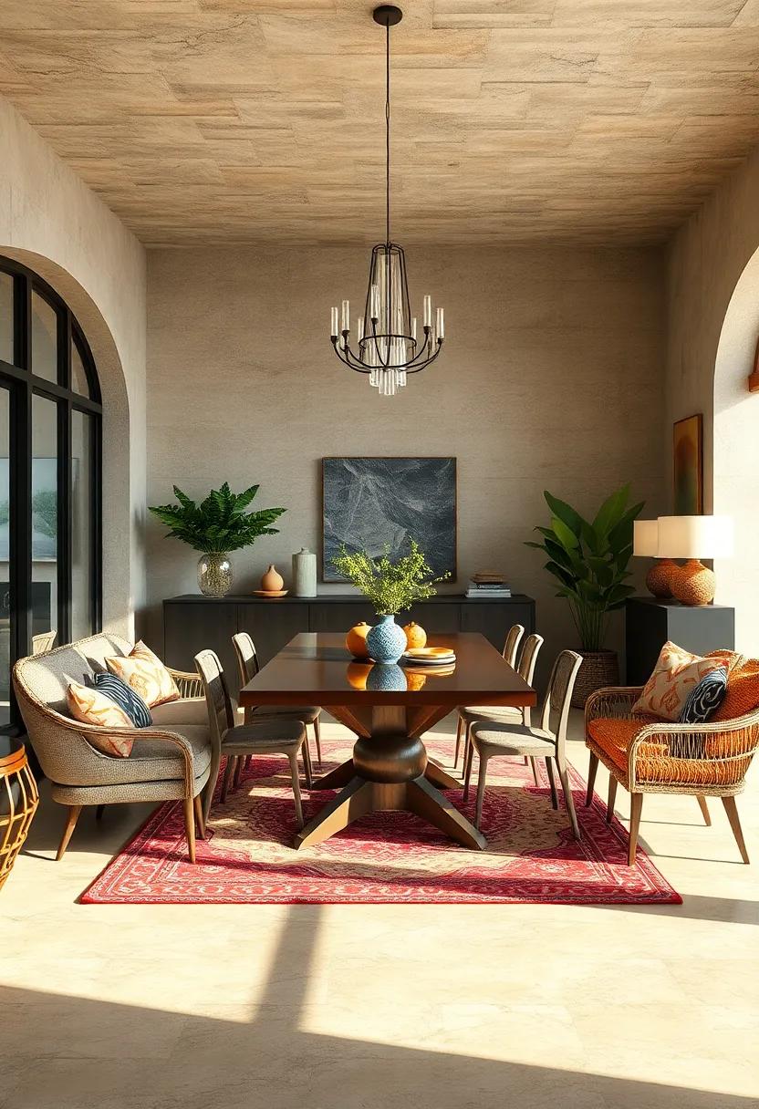 Incorporate textiles from various cultures, like moroccan printed fabric or Indian quilts, to add depth and richness