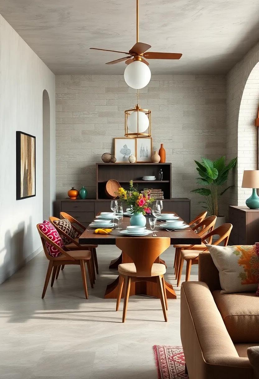 Opt for mismatched dinnerware to add charm and ensure your table looks effortlessly curated