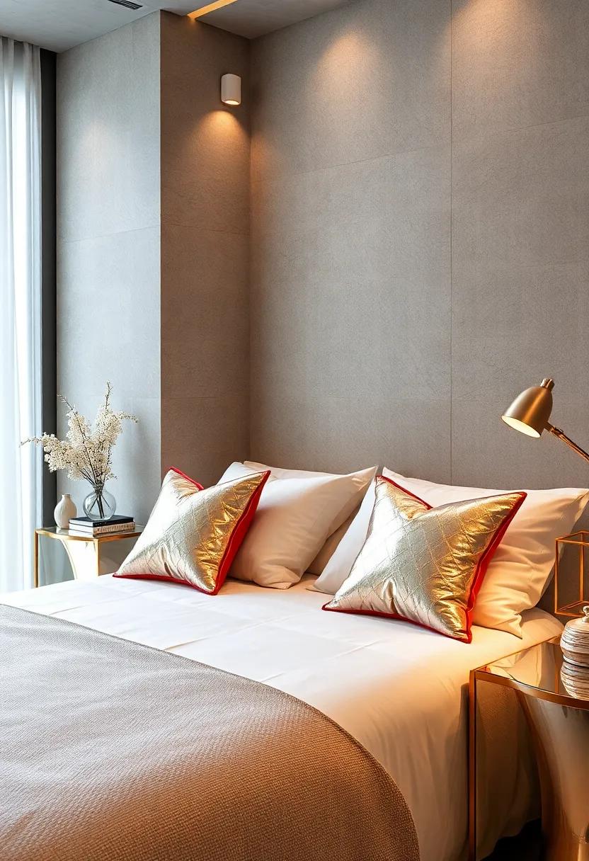 Decorative Pillows: Use mirrored decorative pillows​ to complement‍ your furniture while providing a touch of ‌glamour‍ to ⁢your overall design