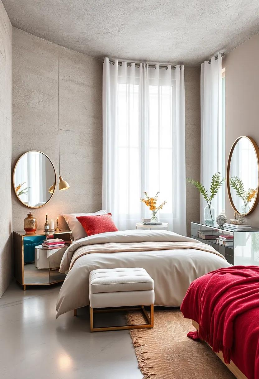 Unique Command Centers: Design a mirrored ‌desk area that combines functionality with style, ensuring your workspace ⁢is organized and inspiring