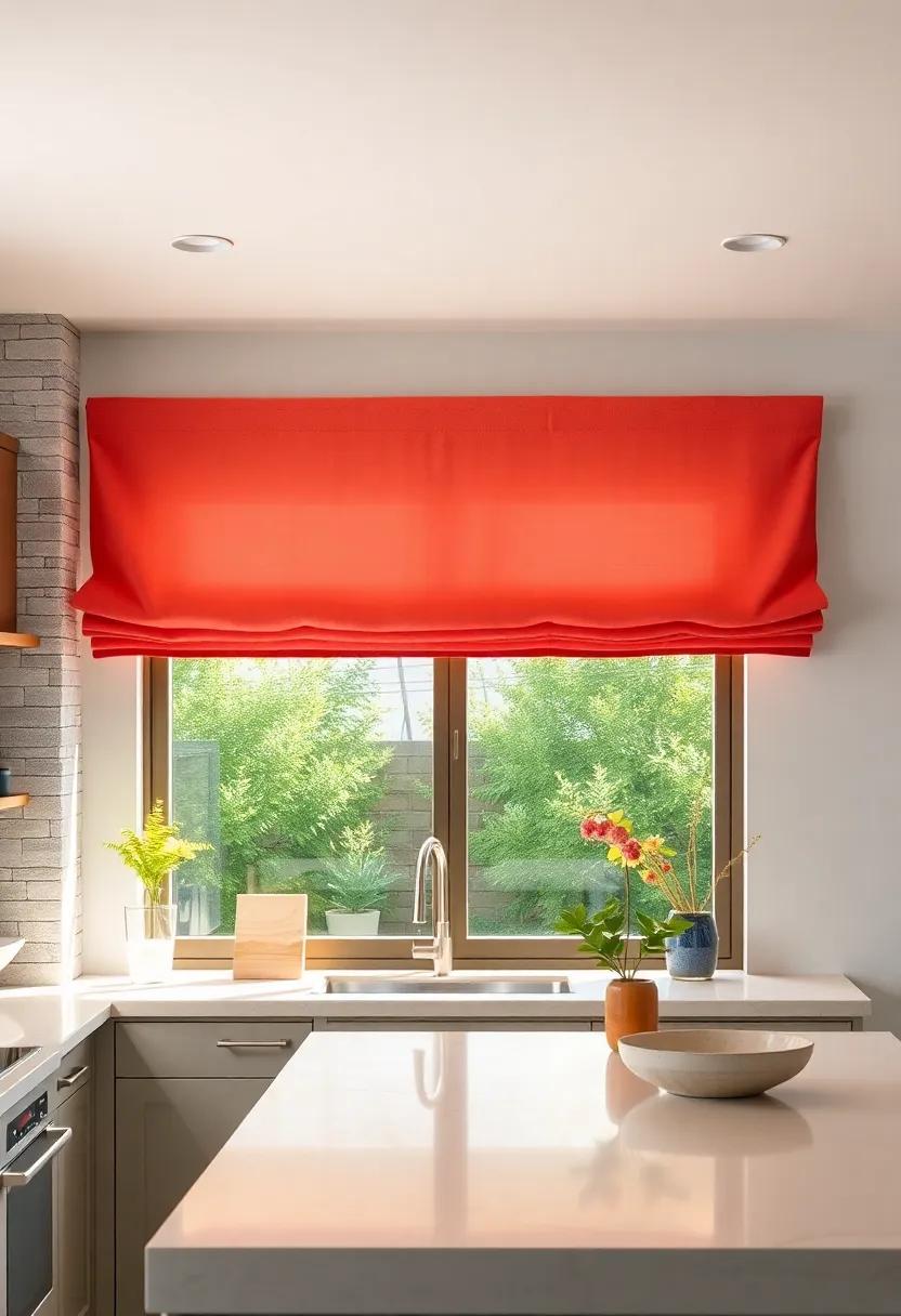 Ombre Effect: Create​ a stunning visual ⁢gradient with ombre valances that add depth ⁣and interest to ⁤your ⁢window décor