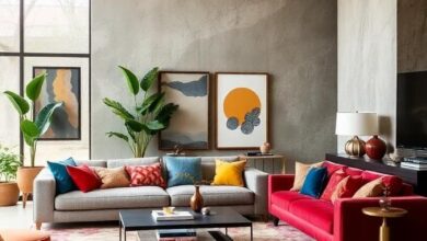 25 Unique Ideas for an Eclectic Living Room with Contrasting Furniture Styles
