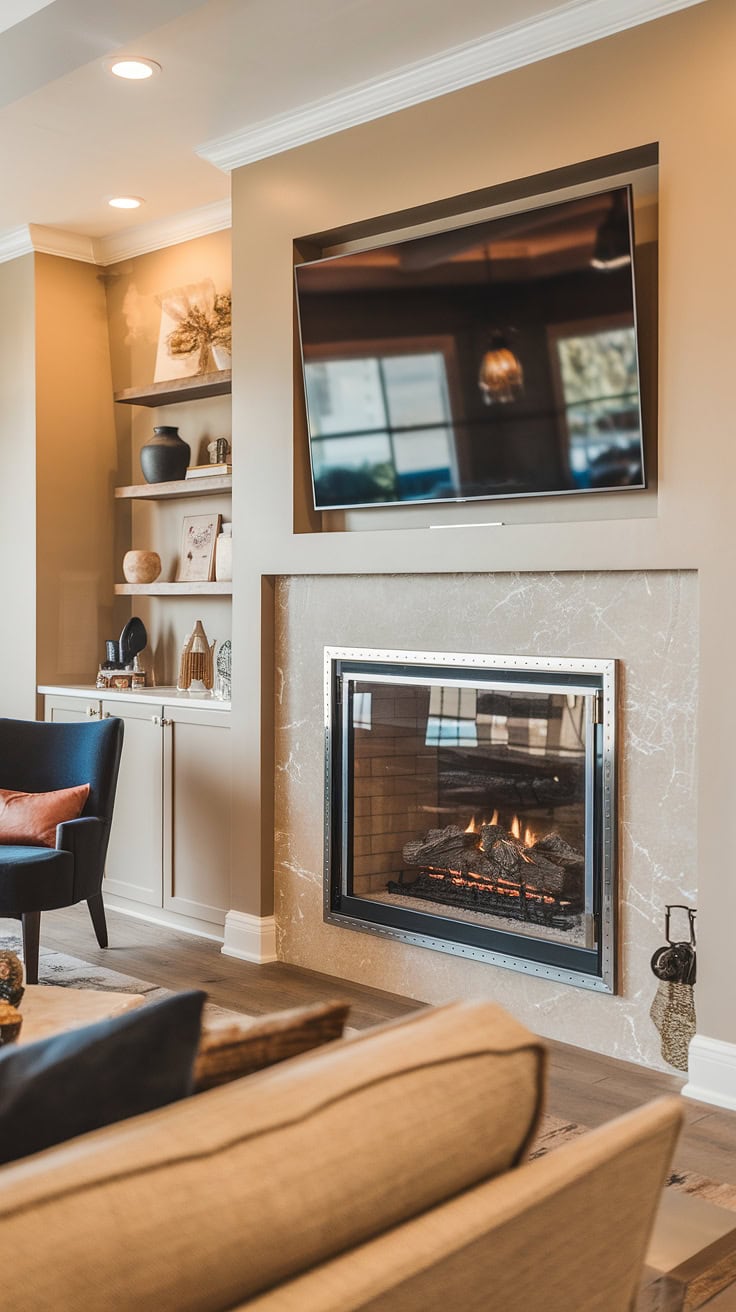 Modern Living Room Fireplace Ideas