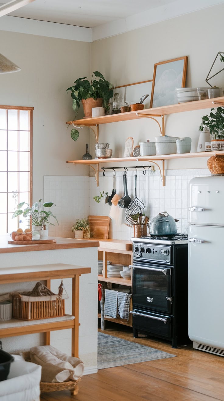 Zen Kitchen with minimalist Japandi design