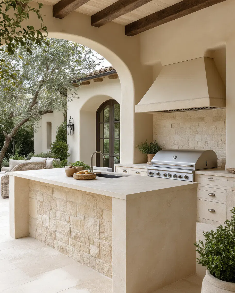 elegant durable limestone countertops