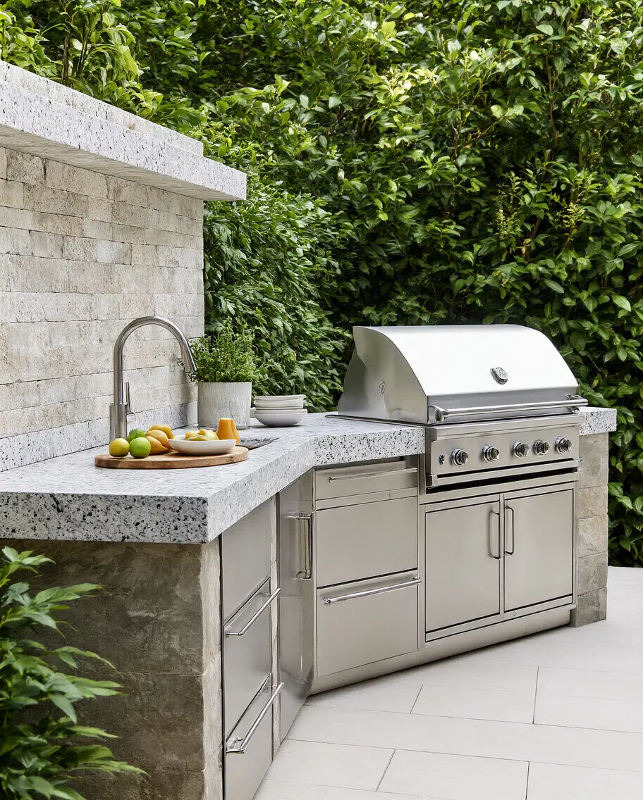 tough beautiful quartzite outdoor countertops