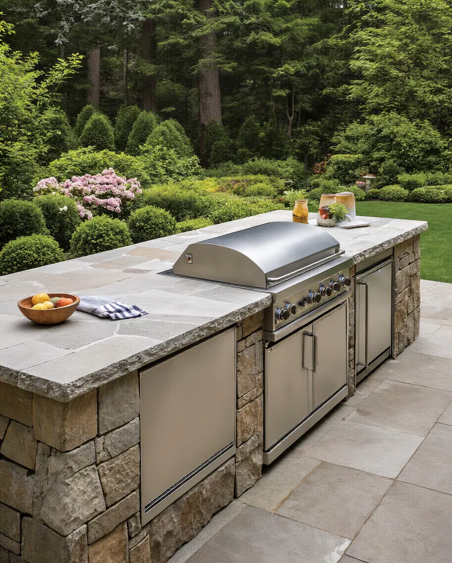 durable seamless paved stone countertops