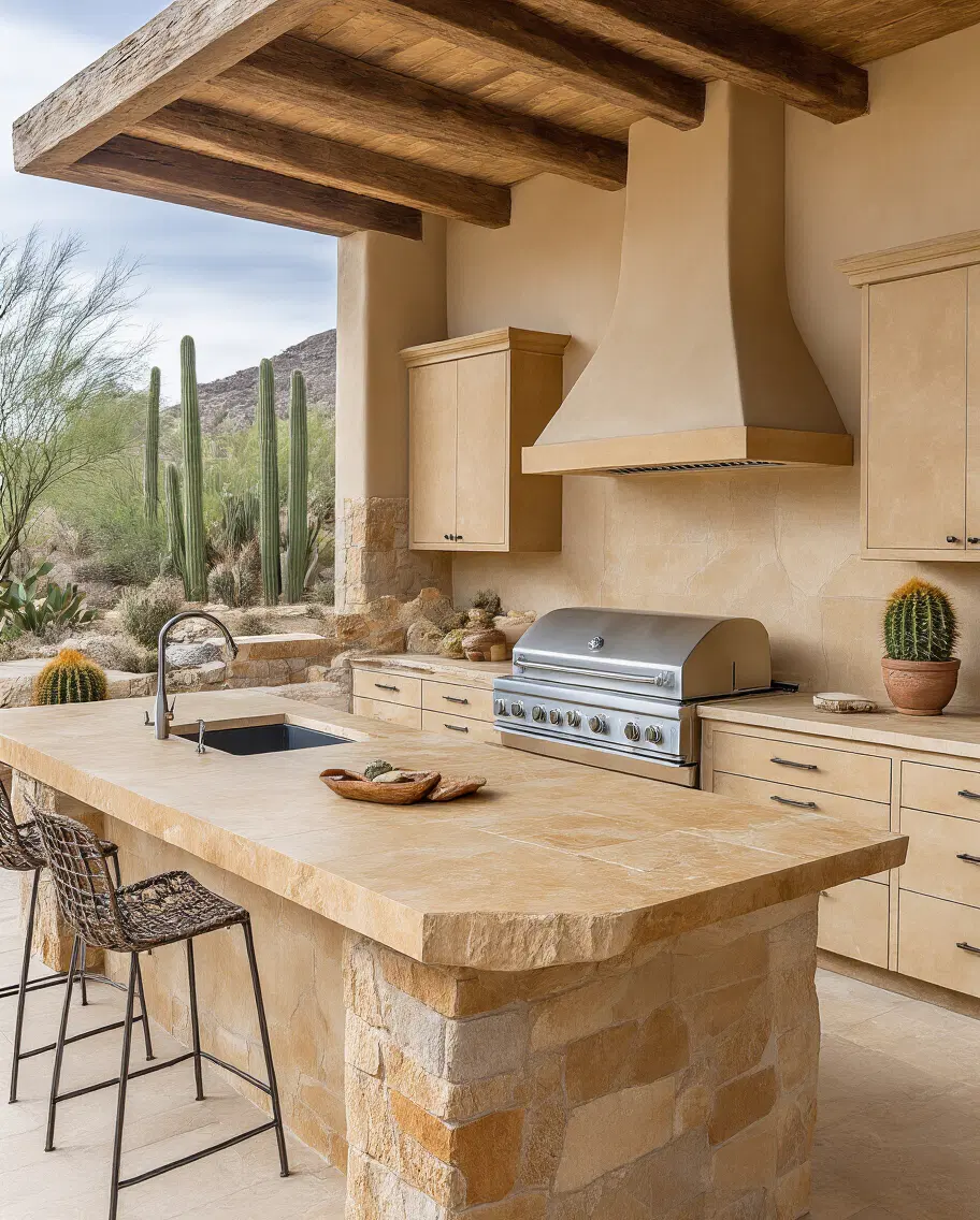 durable desert sandstone countertops