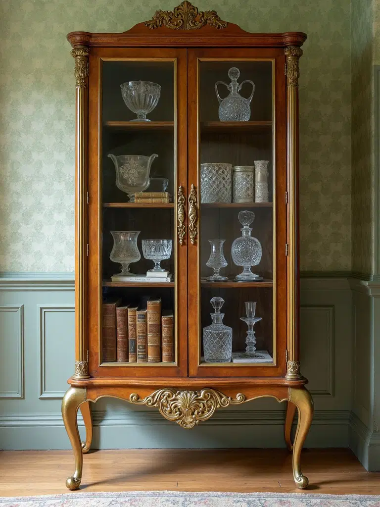 curated vintage versatile storytelling cabinets