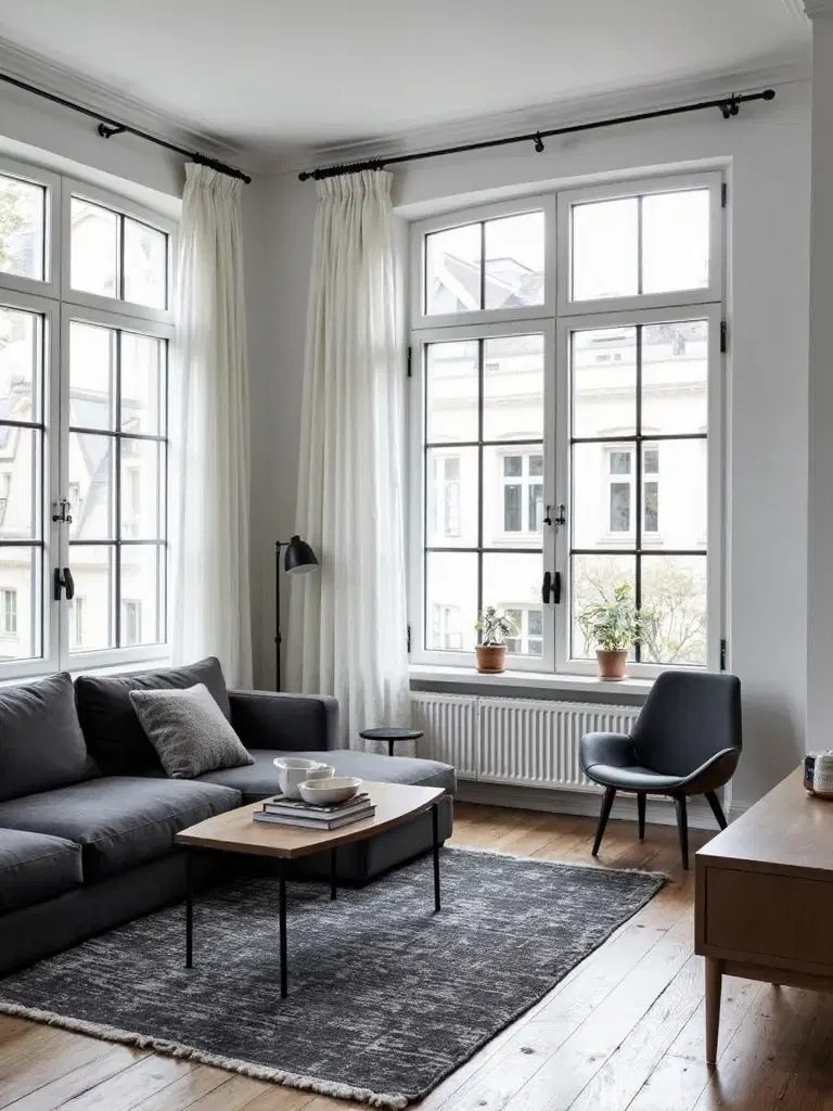 striking monochrome combinations