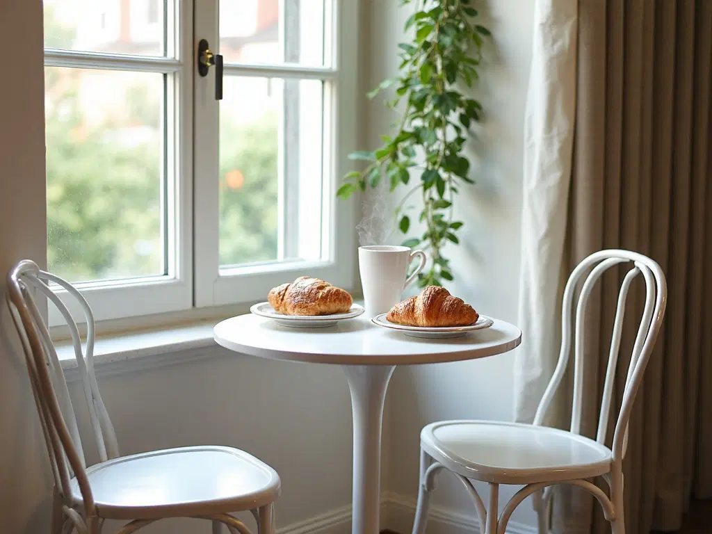 cozy morning coffee bistro sets