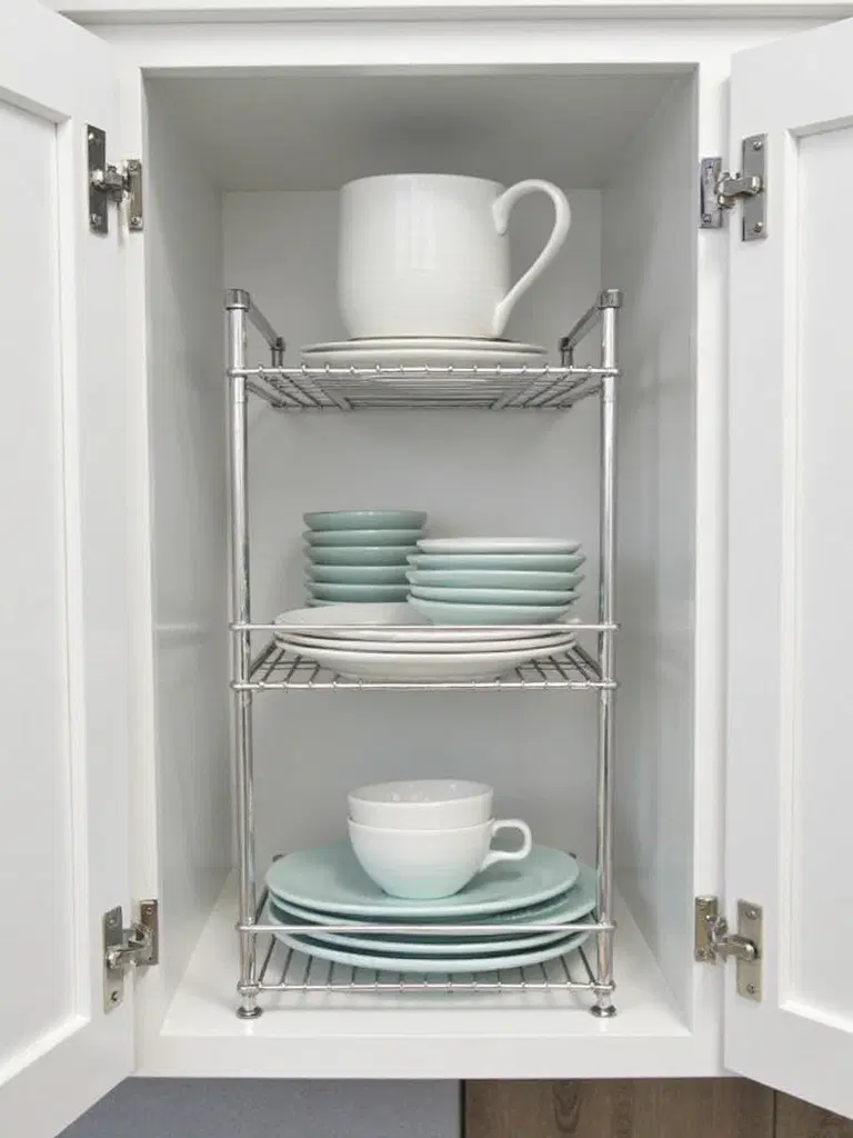 multiply storage capacity in cabinets