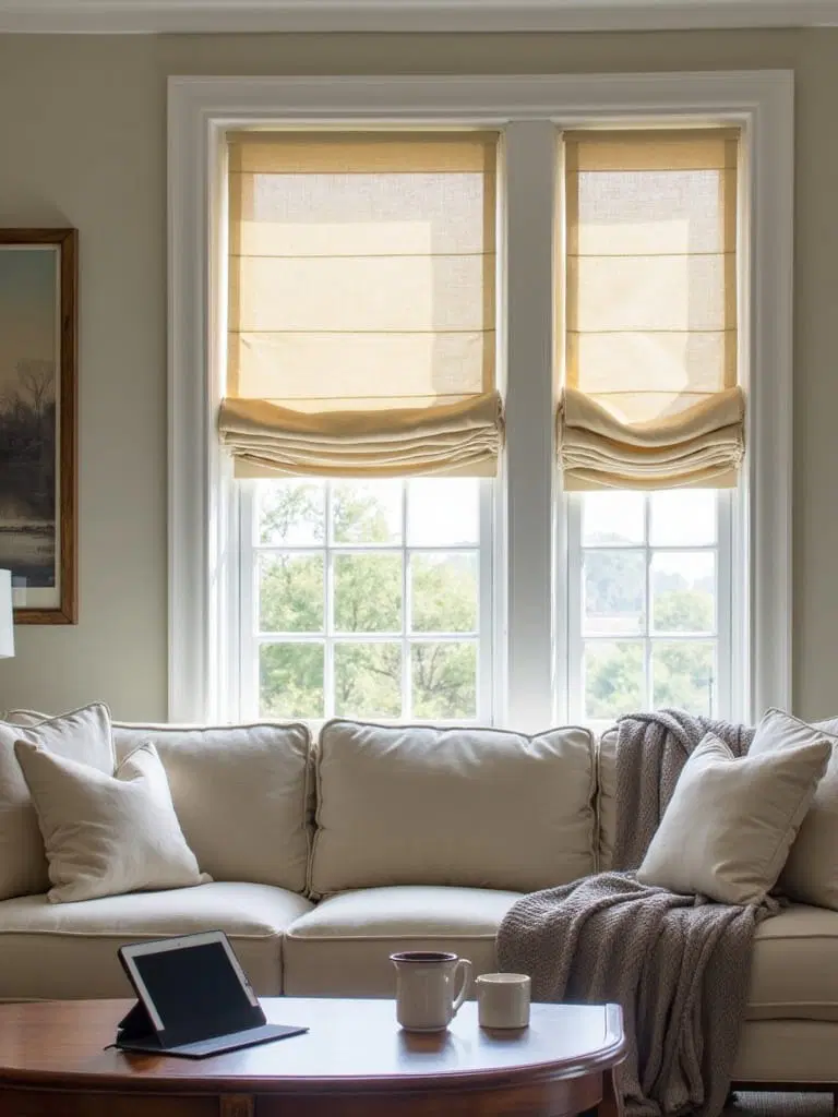 motorized roman shades for smart homes