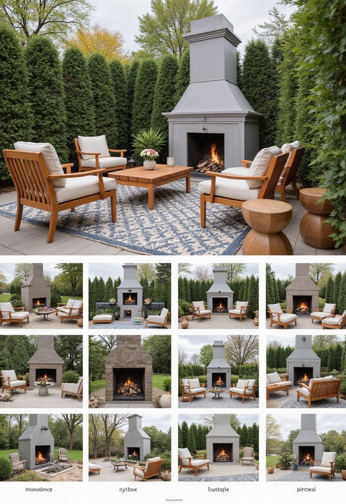 customizable modular fireplace