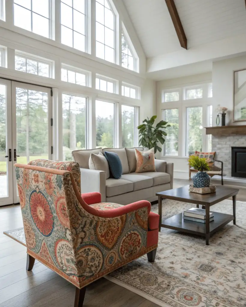 statement accent chair