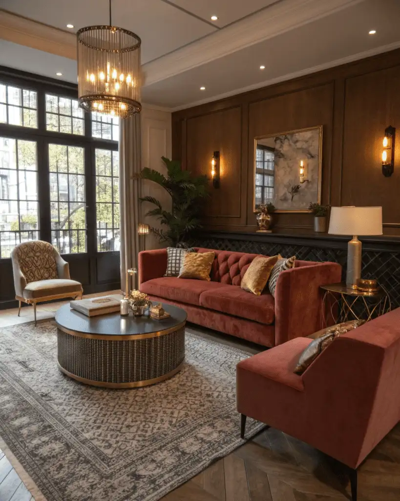 lighting highlighting furniture